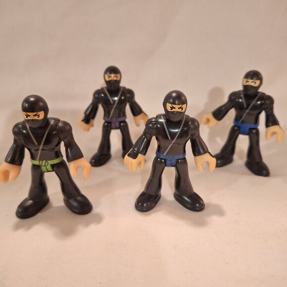 Imaginext Ninja Samurai Warrior 16 Figure Lot 11 Weapons Accessories - Picture 9 of 16